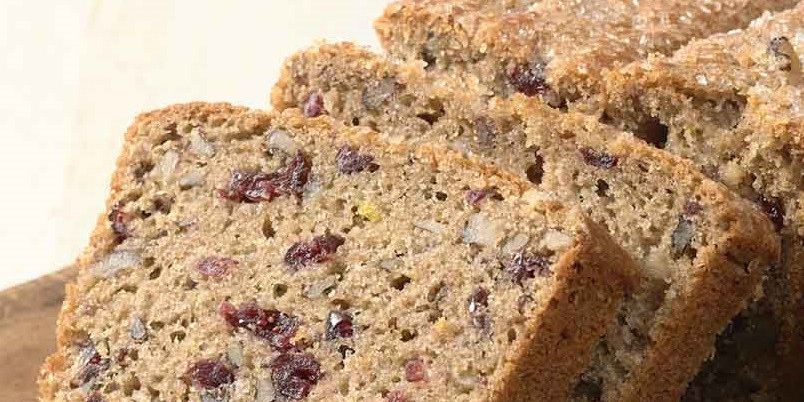 Cranberry Walnut Yogurt Bread