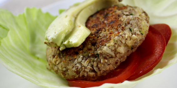 Zucchini Powerhouse Burger