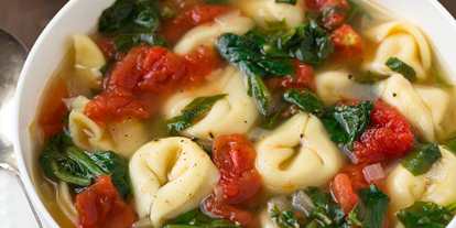 Spinach Tortellini Soup