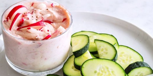 Creamy Roasted Radish Dip