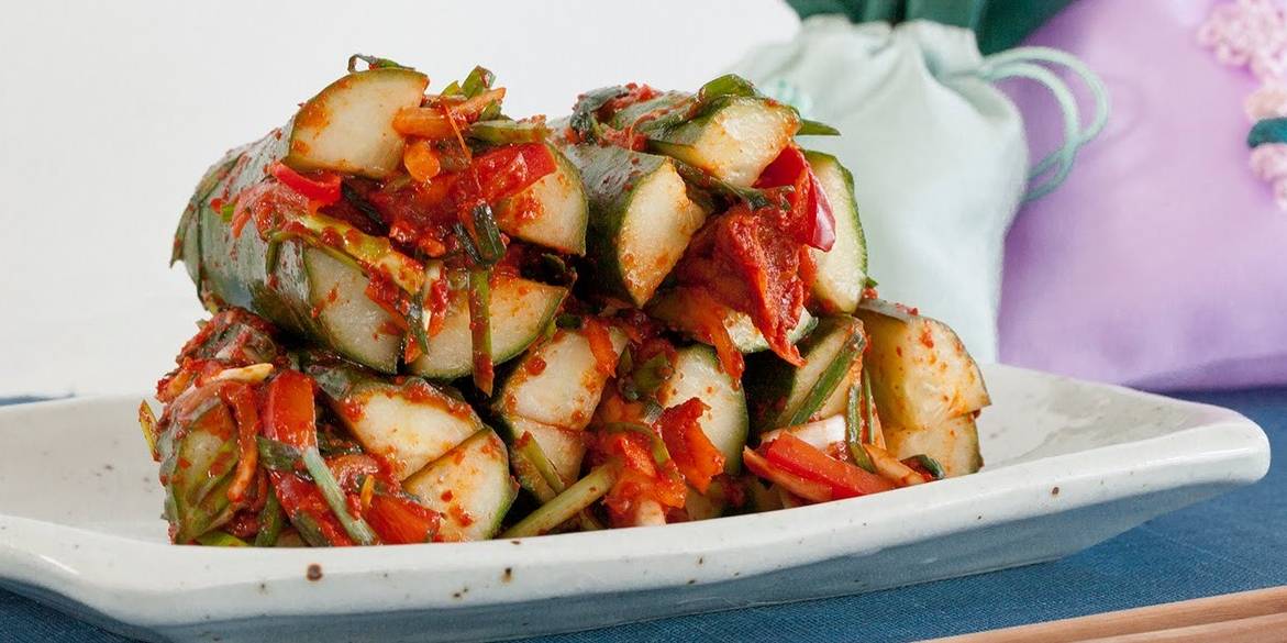 Korean Cucumber Kimchi