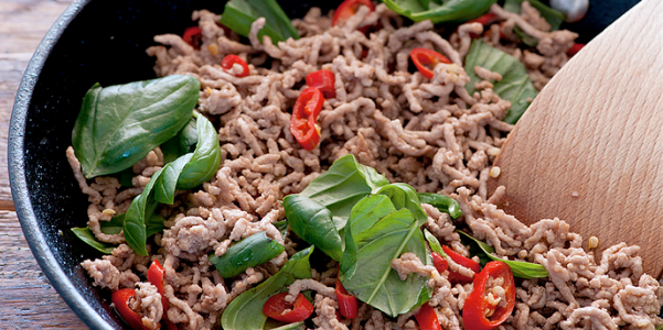 Stir Fry of Chicken & Basil