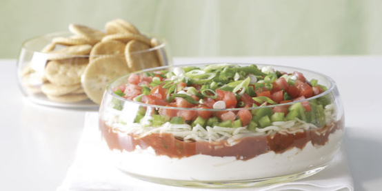 Nachos & Four-Layer Dip