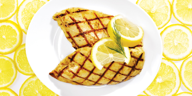 Lemon Dill Grilled Chicken 