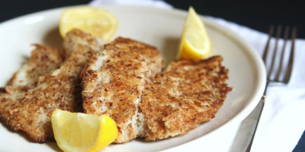 Almond Crusted Baked Cod (GF, VEG)