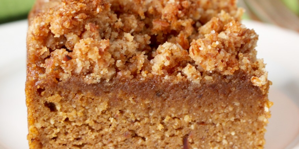 Paleo Pumpkin Coffee Cake