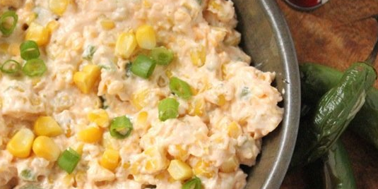 Smoky Corn & Jalapeño Dip