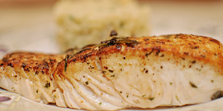 Sear Roasted Halibut