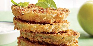 Pickled "Fried" Green Tomatoes