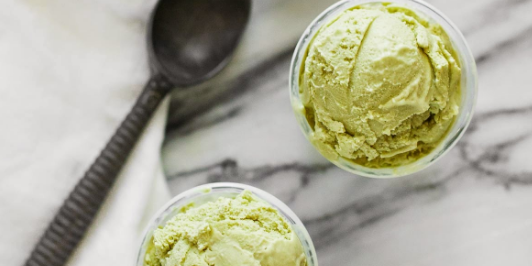 Matcha Avocado Ice Cream