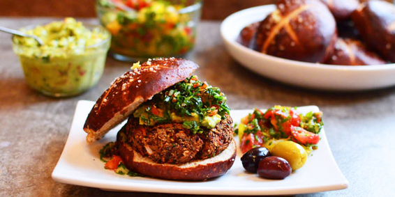 Quinoa Veggie Burger