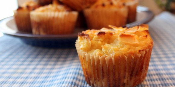 Pineapple-Coconut Almond Flour Muffins