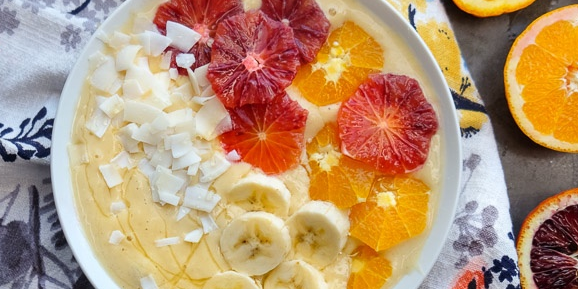 Citrus Smoothie Bowls