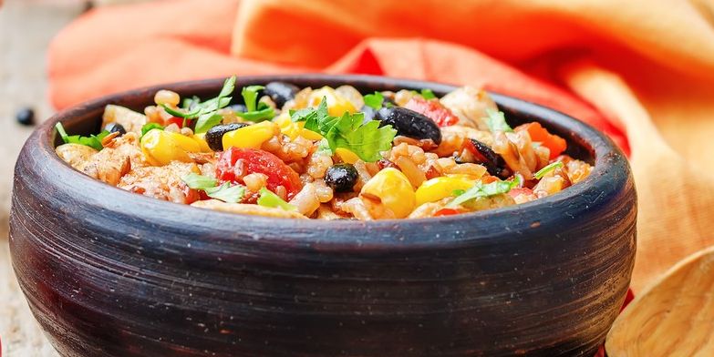 Mexican Turkey and Black Bean Salad