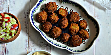 Crunchy Homemade Falafels