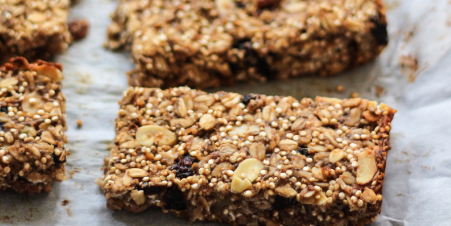 Grain-Free Quinoa Bars