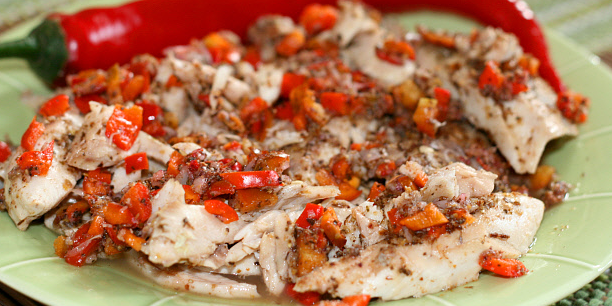 Baked Fish with Sumac & Oregano