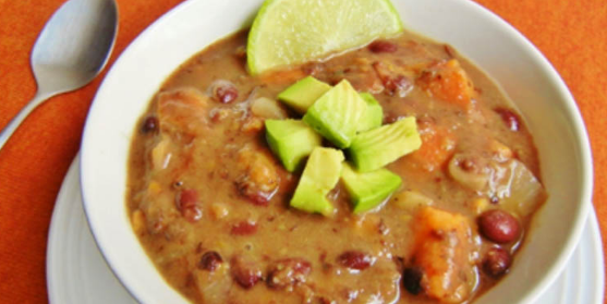 Black Bean Sweet Potato Soup