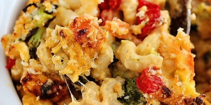 Roasted Vegetable Macaroni & Cheese