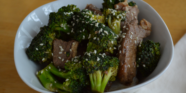 Garlic Beef and Broccoli