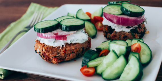 Mediterranean Turkey Burgers