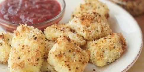 Chicken Nuggets with Ginger Coconut Crust