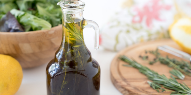 Rosemary Thyme Lemon Infused Dressing