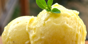 Pineapple Banana Ice Cream