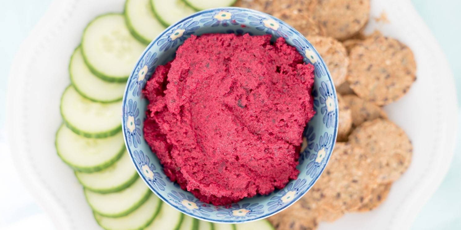 Beet Cashew Dip