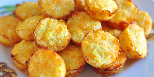 Crispy Cheddar Cauli-Tots