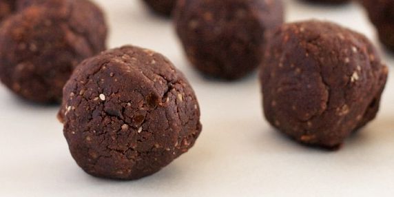 Double Chocolate Chunk Protein Balls