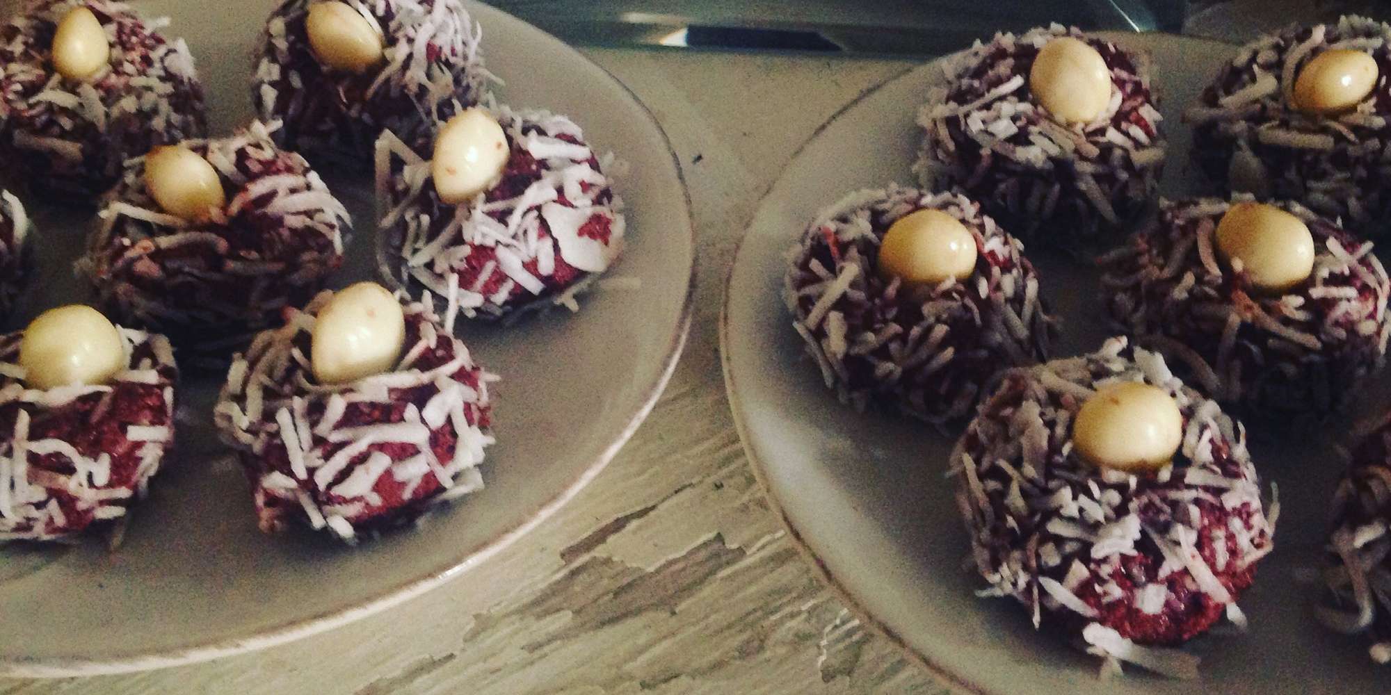 Red Velvet Bliss Balls