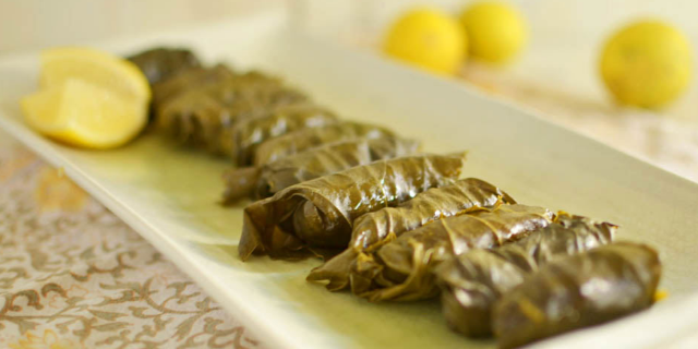 Stuffed Grapevine Leaves