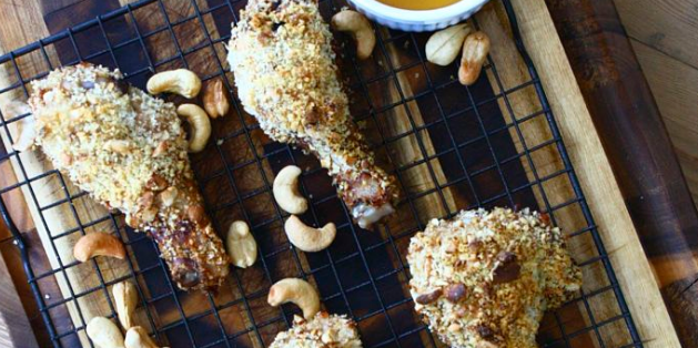 Honey & Cashew Crusted Chicken