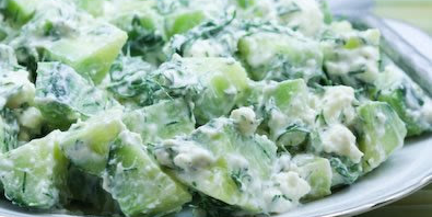 Yogurt Cucumber Salad