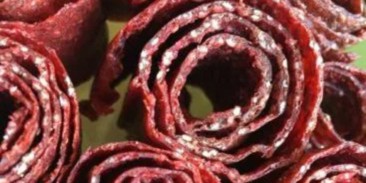 Strawberry Chia Fruit Roll-Ups