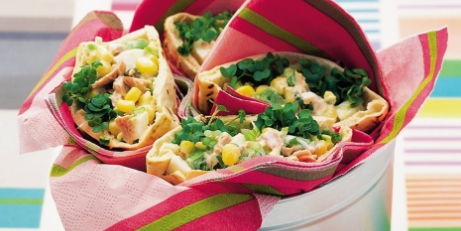 Tuna & Egg Stuffed Pita Pockets