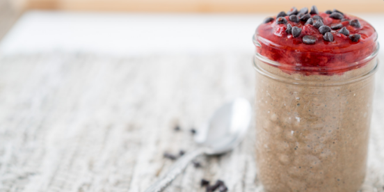 Mochaccino Chia Breakfast Pudding