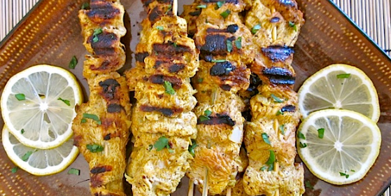 Tandoori Chicken Kebabs