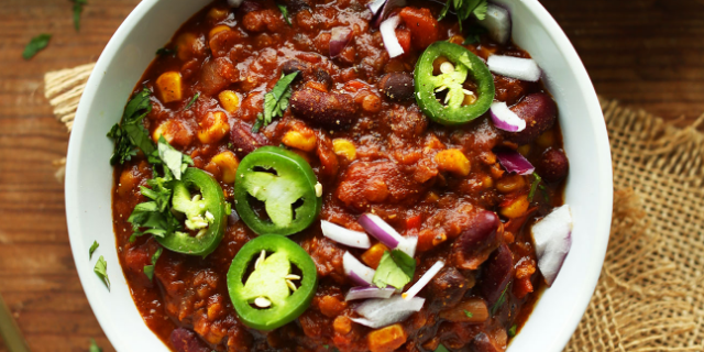 Pot Of Red Lentil Chili