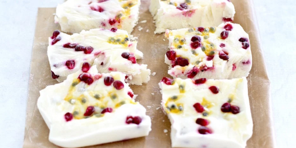 Passion Fruit & Pomegranate Bark