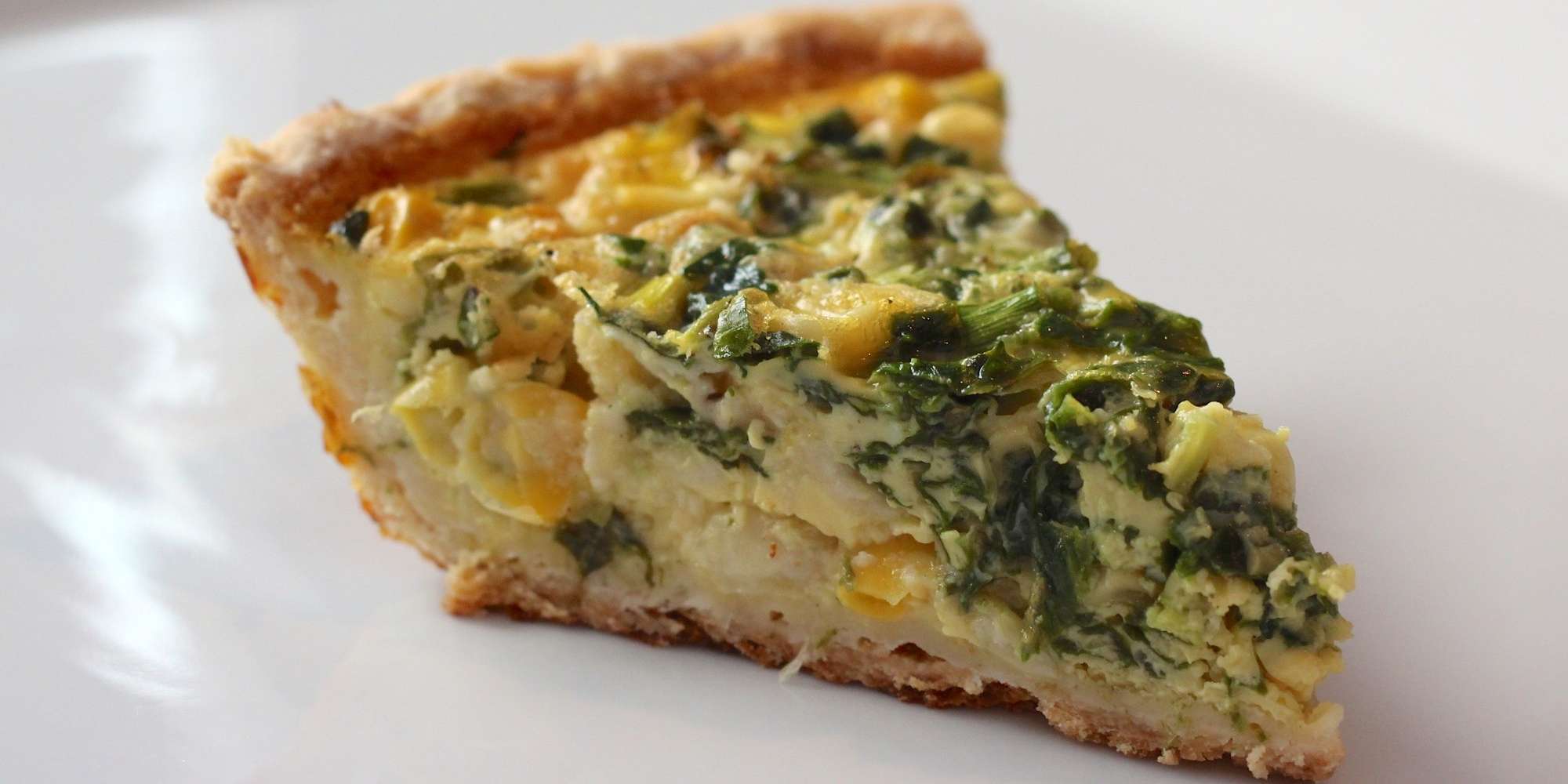 Spinach and Cheese Quiche