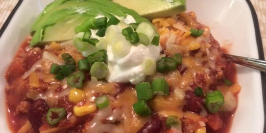 Quick Turkey Chili