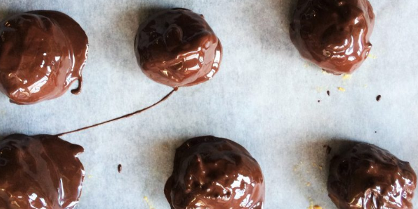 Chocolate Covered Peanut Butter Balls