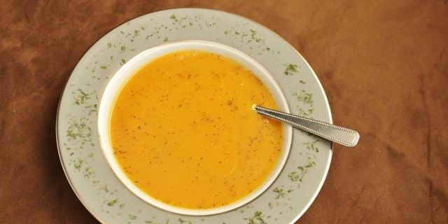 Ginger Carrot Butternut Squash Soup