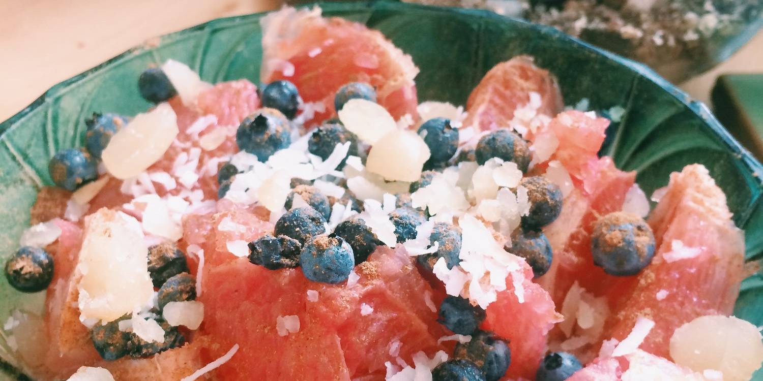 Grapefruit-Blueberry Bowl