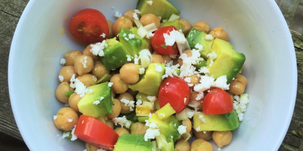 My Daughter's Favourite Chickpea Salad