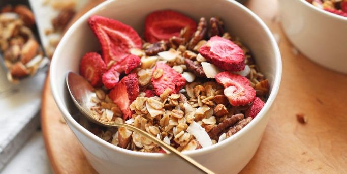 Strawberry Coconut Granola