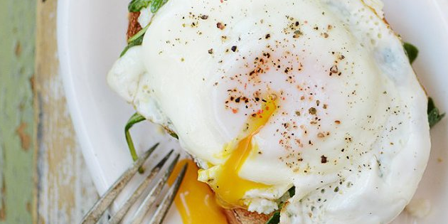 Open Face Breakfast Sandwich