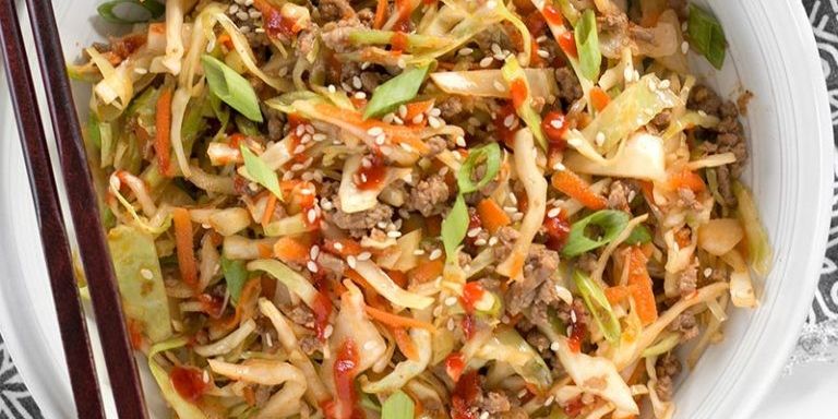 Beef and Cabbage Stir Fry